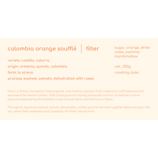 Orange Souffle (NEW)
