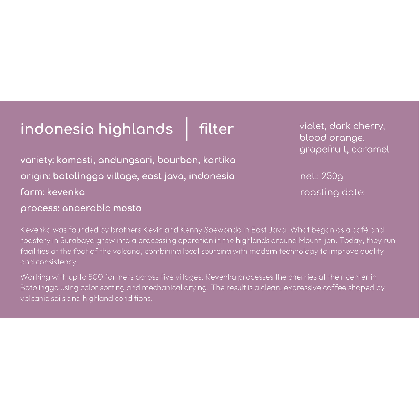 Indonesia highlands - Mosto (New)