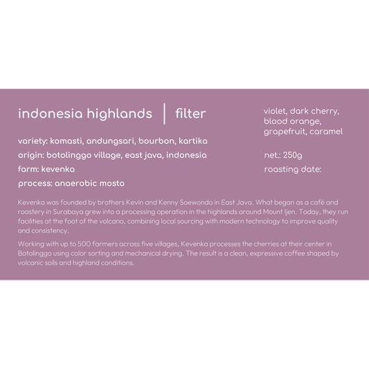 Indonesia highlands - Mosto (New)